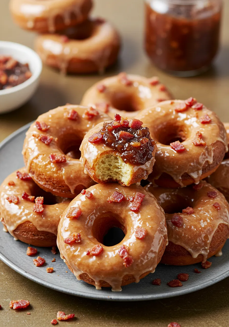 Bacon Jam Donuts - tertiary view